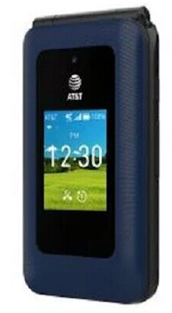 Prepaid 4G LTE Flip Phone, 2MP Camera, Android, Classic Navy E127188