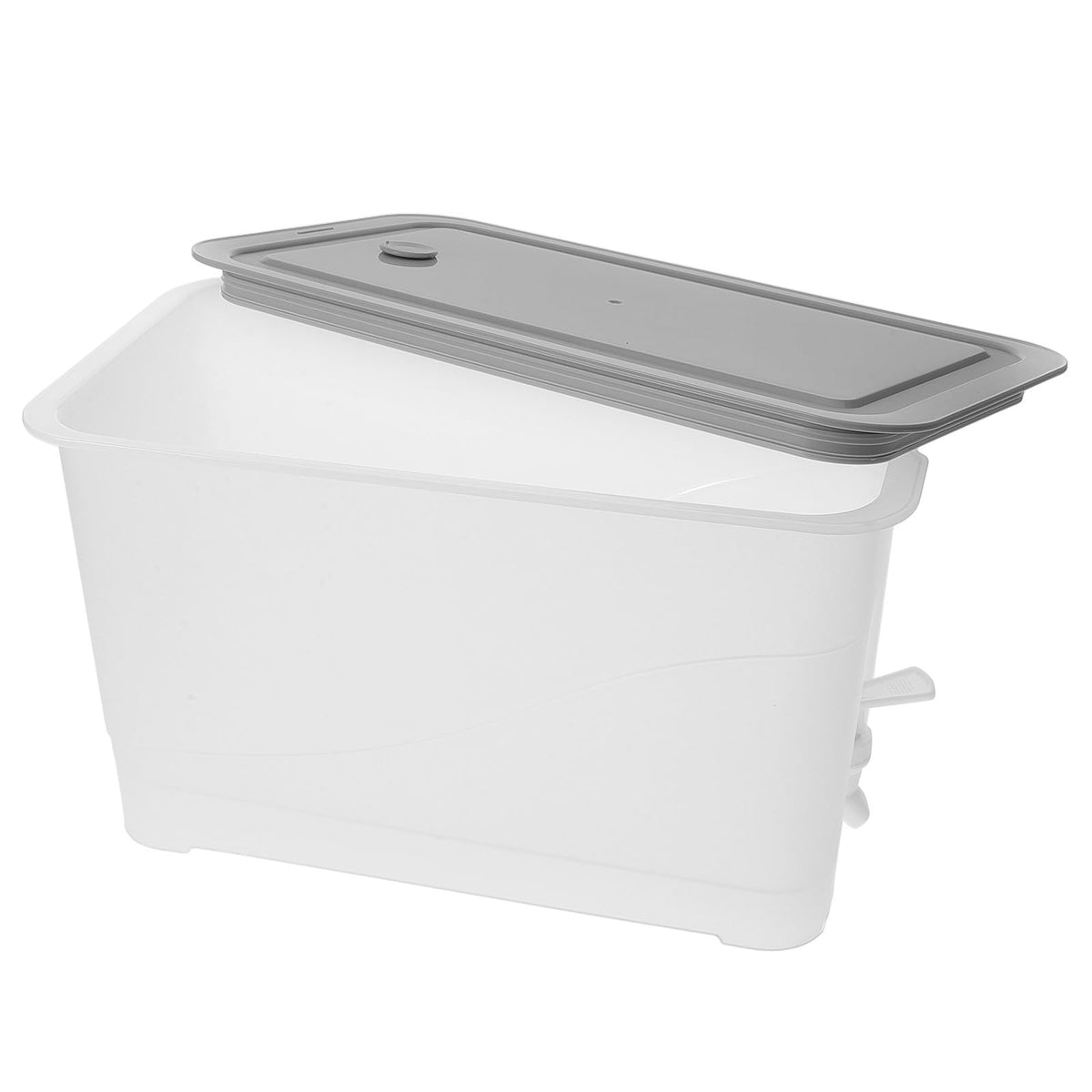 4L Cold Water Jug with Faucet Gray Plastic R60996