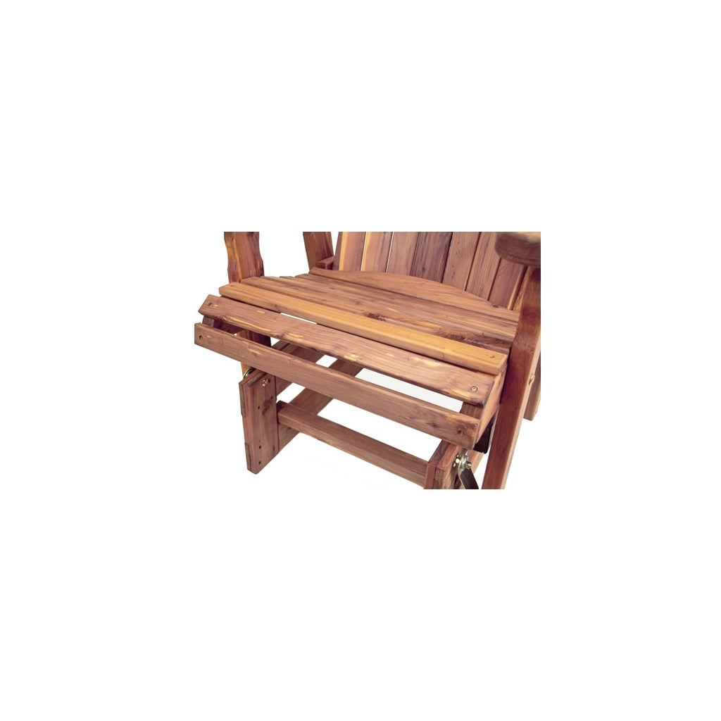 Cedar Fan-Back Outdoor Rocker D613203
