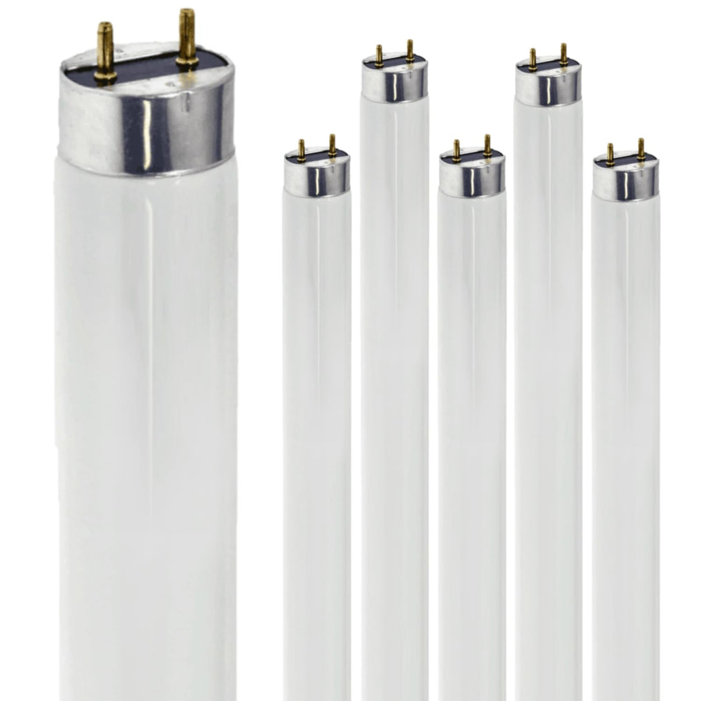 24 Inch T8 Fluorescent Tube Light Bulb 17W 3500K Neutral White G13 Bi-Pin Base V265