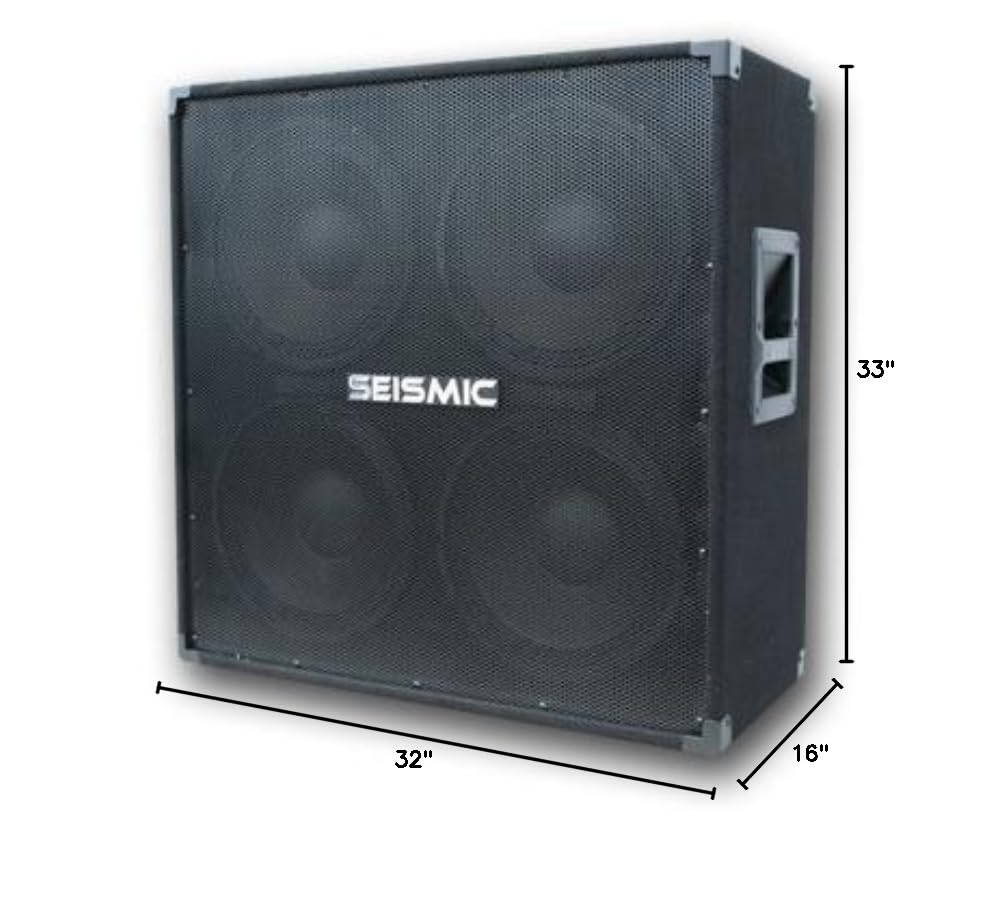 412 Guitar Speaker Cabinet 4x12 400 Watts J8184