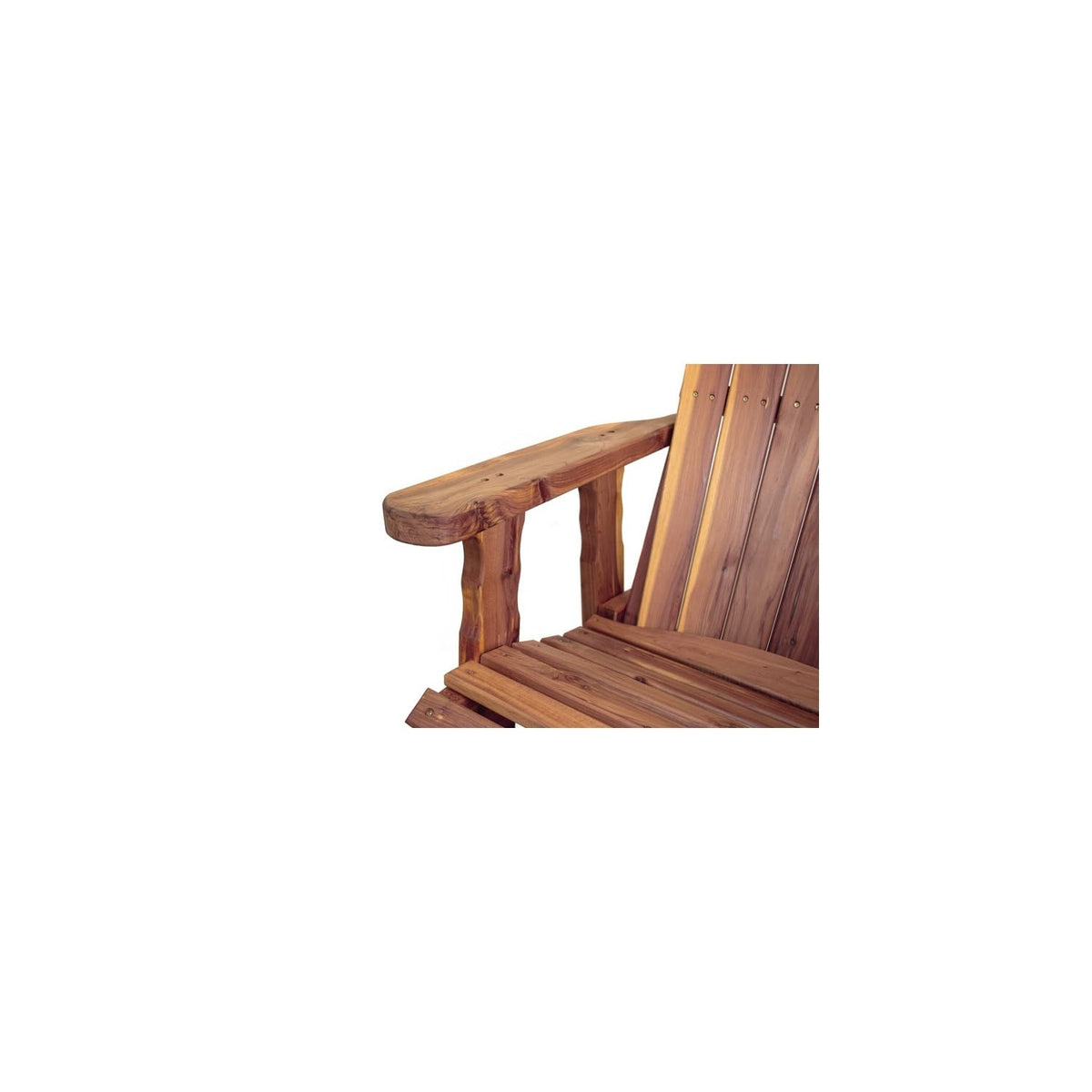 Cedar Fan-Back Outdoor Rocker D613203