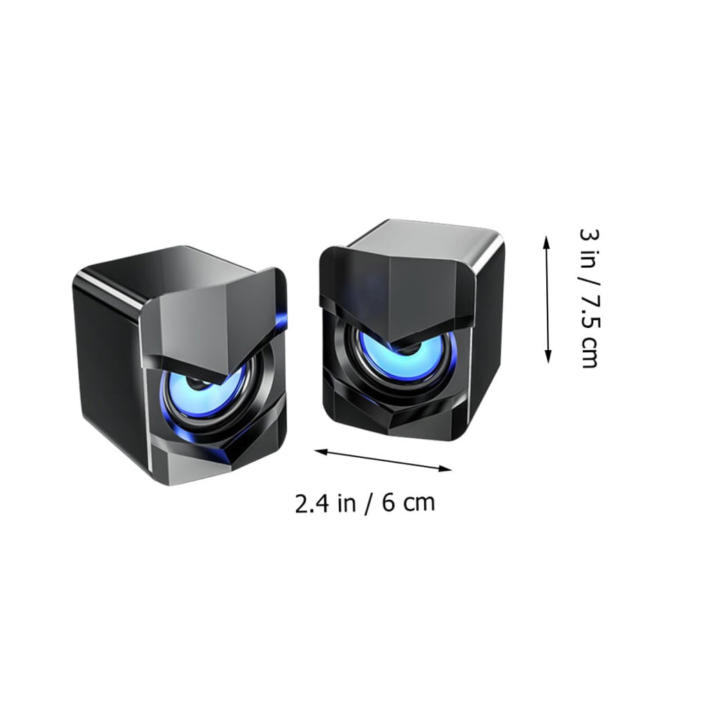 2 Pack USB Computer Speakers M694000