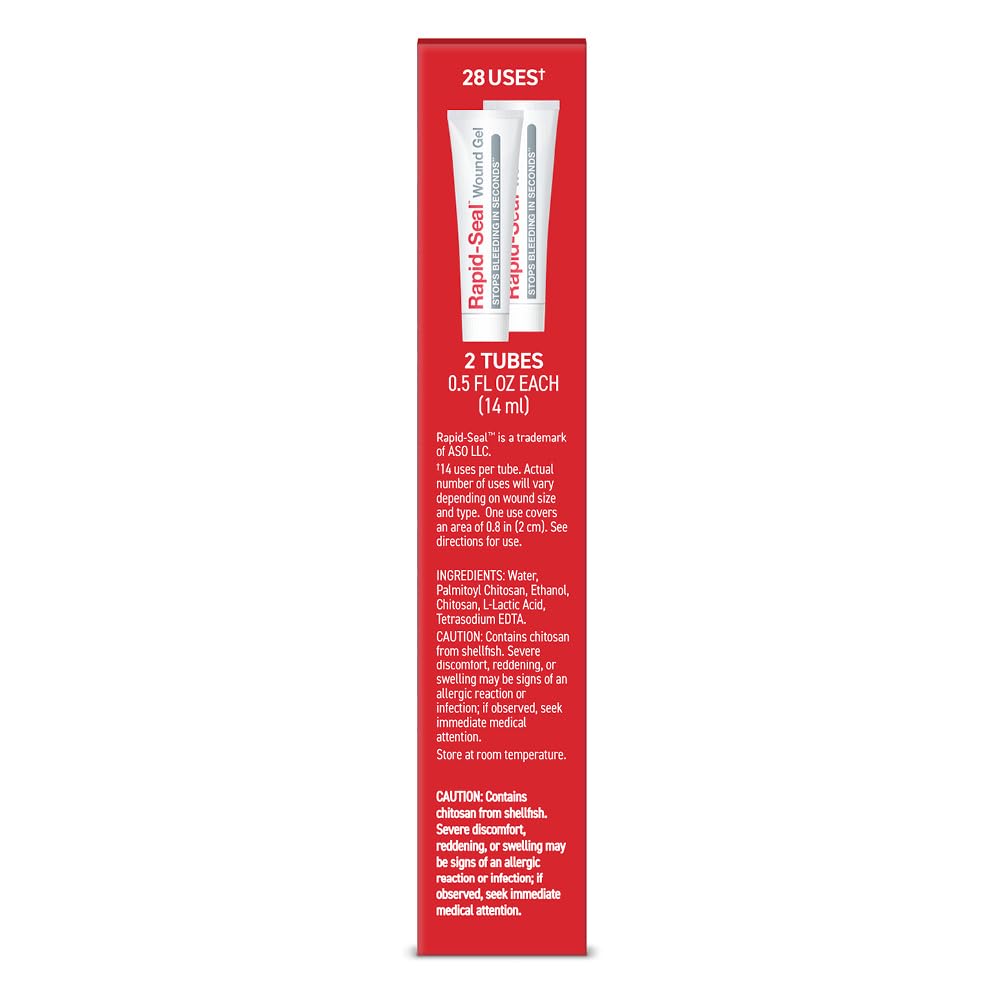 Hemostatic Wound Gel, 2 Tube W924