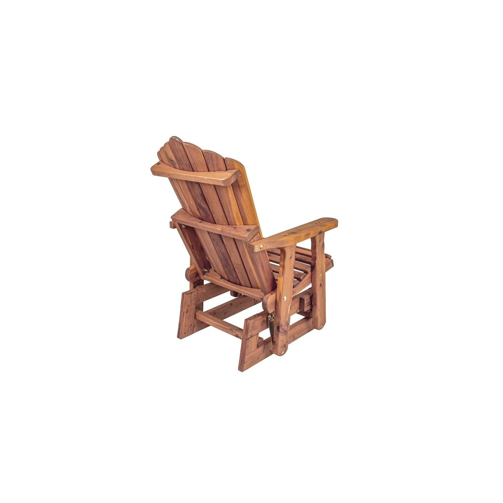 Cedar Fan-Back Outdoor Rocker D613203
