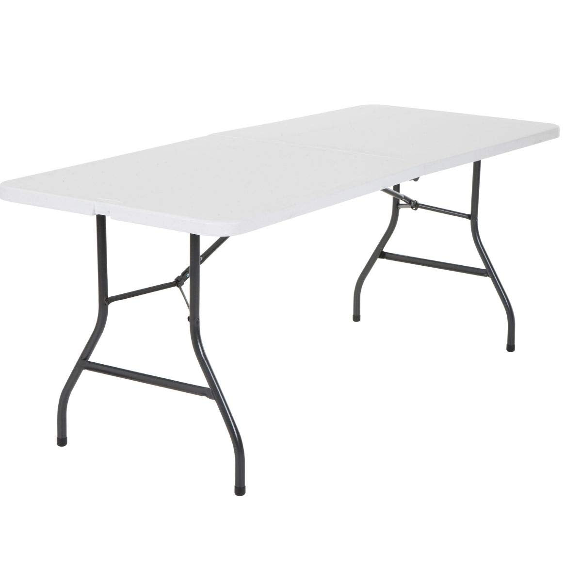6 Foot Folding Table White R7022
