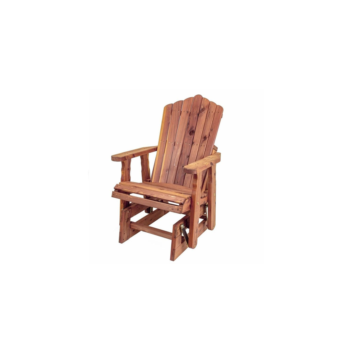Cedar Fan-Back Outdoor Rocker D613203