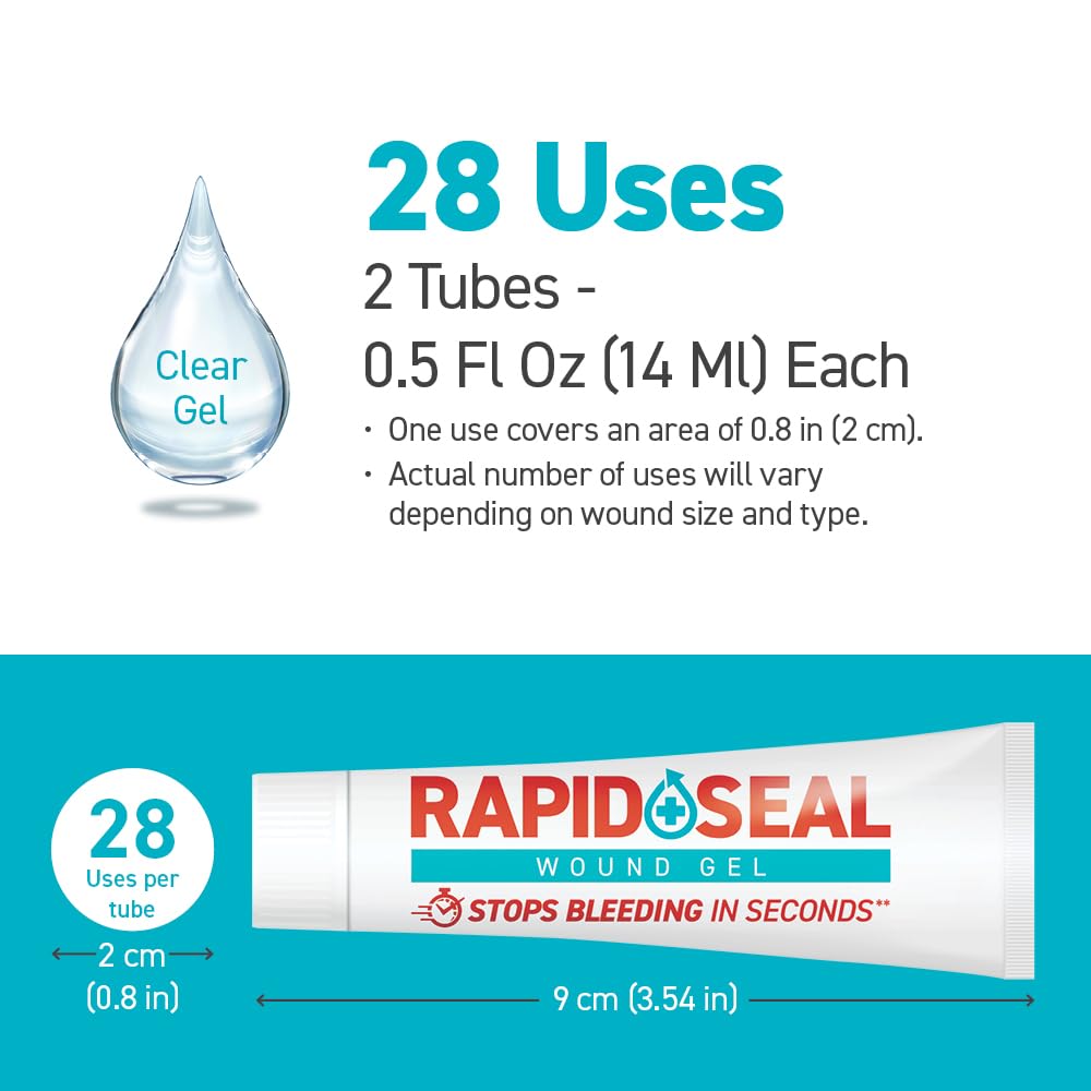 Hemostatic Wound Gel, 2 Tube W924