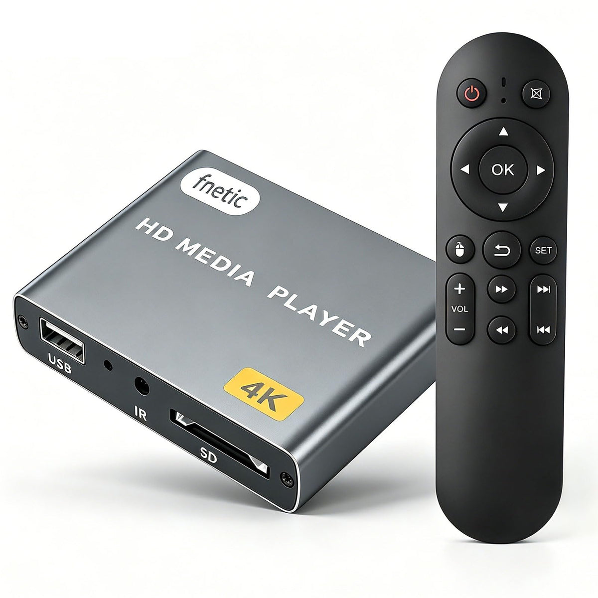 4K Full-HD Media Player with USB/SD Card Slot P184