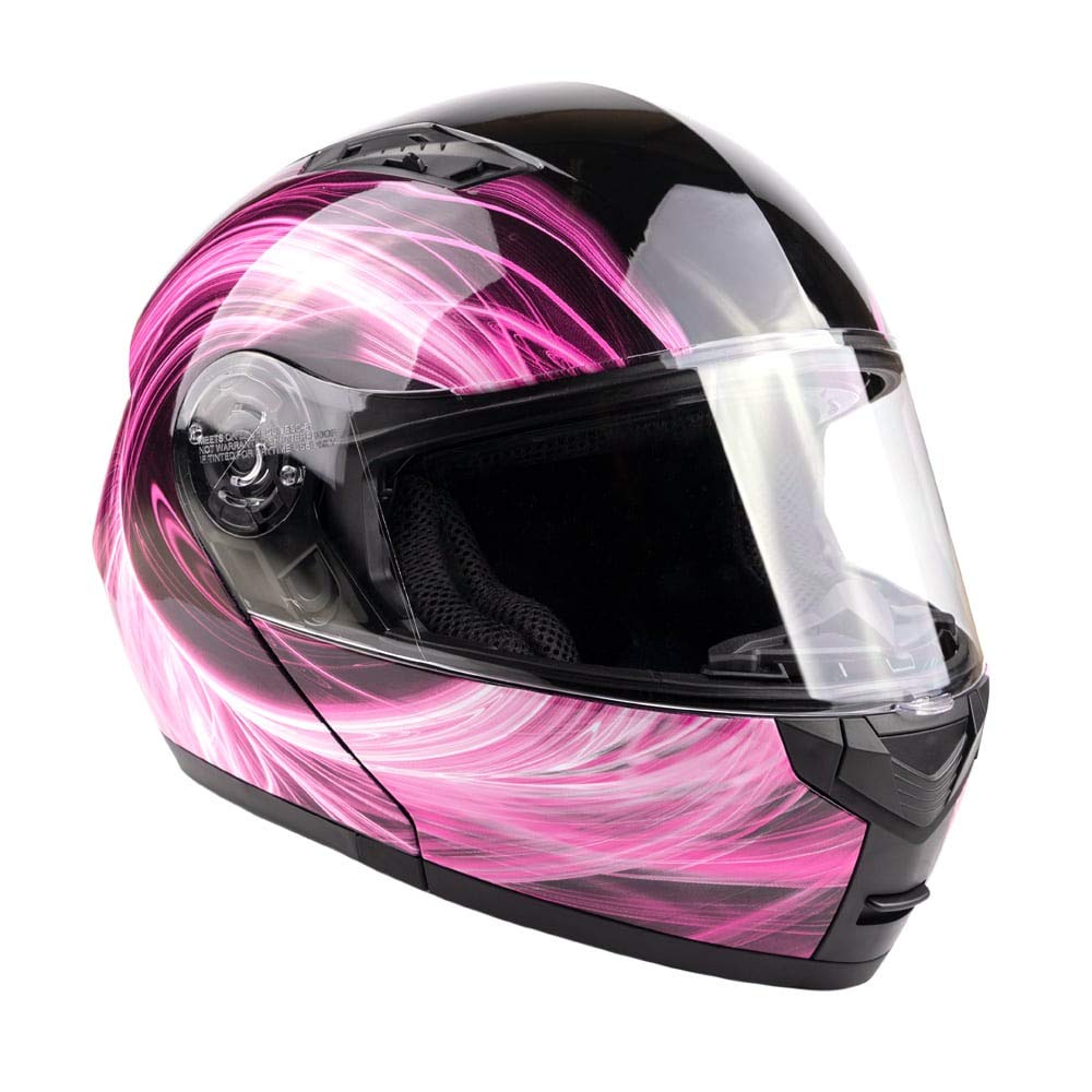 Adult Modular Motorcycle Helmet DOT Full Face Flip-up N450944