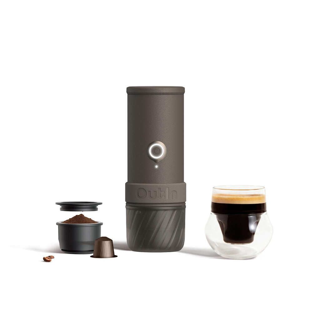 Portable Electric Espresso Machine with Self-Heating L27915