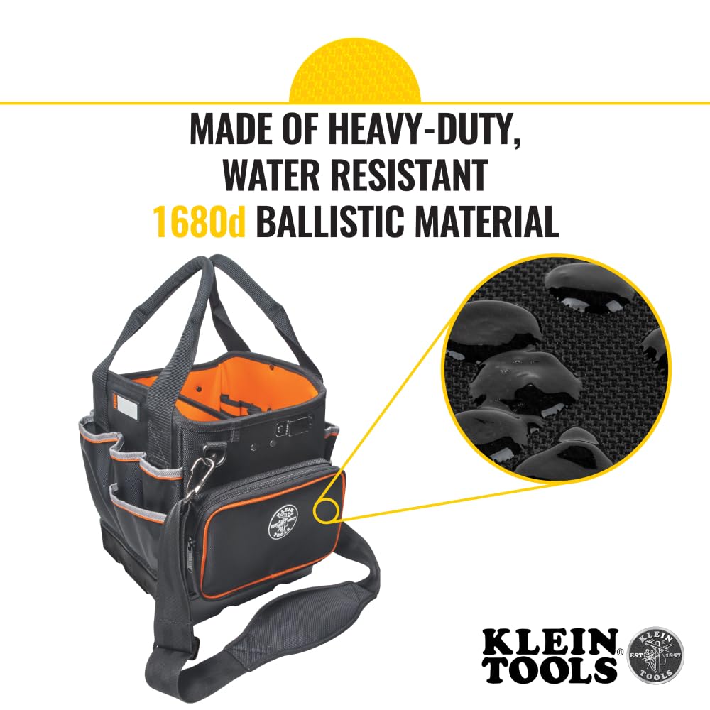 Tool Bag with Shoulder Strap and 40 Pockets F688334