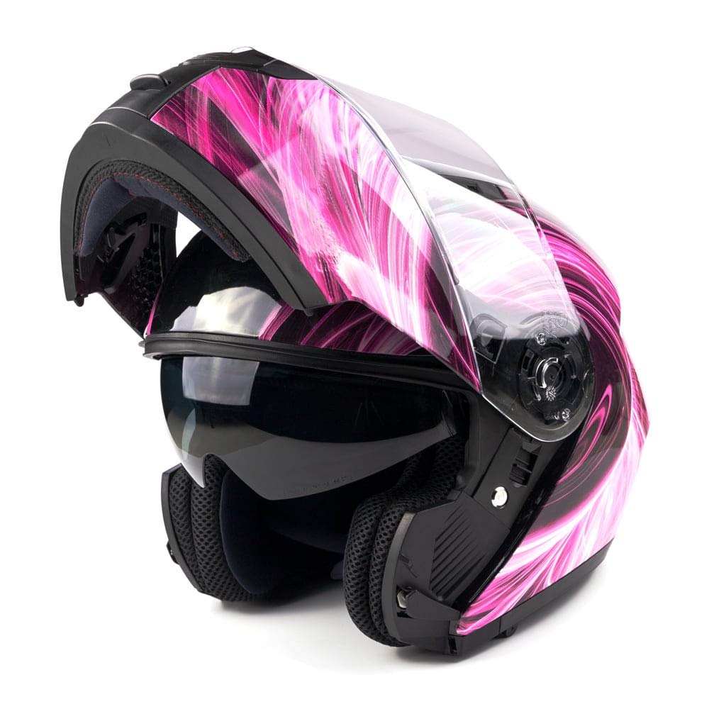 Adult Modular Motorcycle Helmet DOT Full Face Flip-up N450944