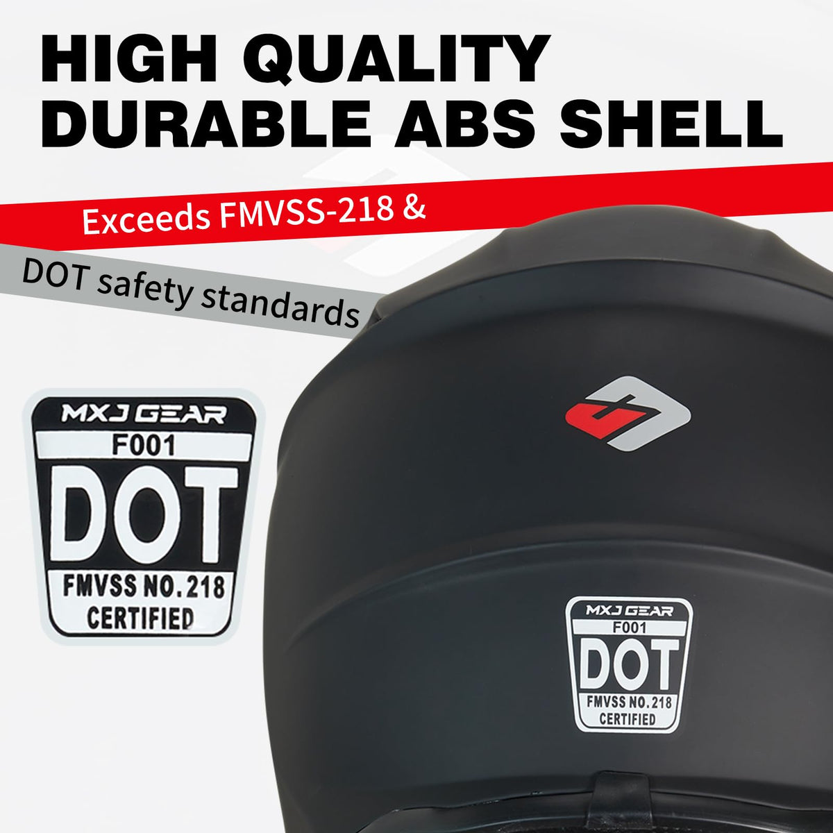 DOT Approved Full Face Motocross Helmet V680473