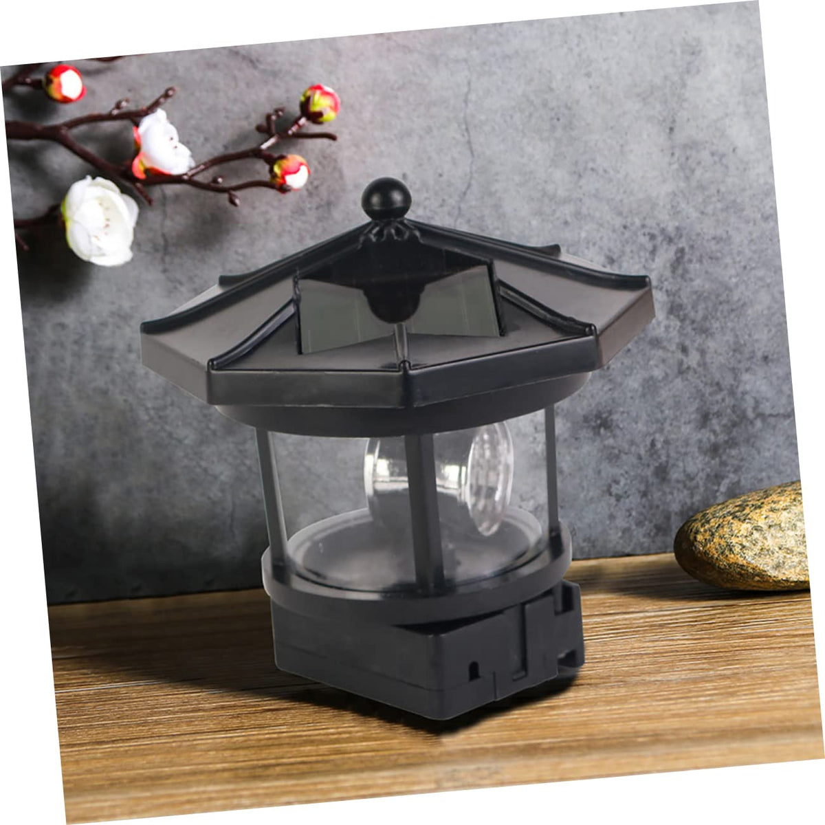 Solar Powered Lighthouse LED Garden Light D59942