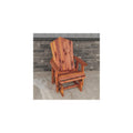 Cedar Fan-Back Outdoor Rocker D613203