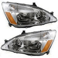 Headlight Headlamp Set Left Right Clear Lens 2pcs F695185