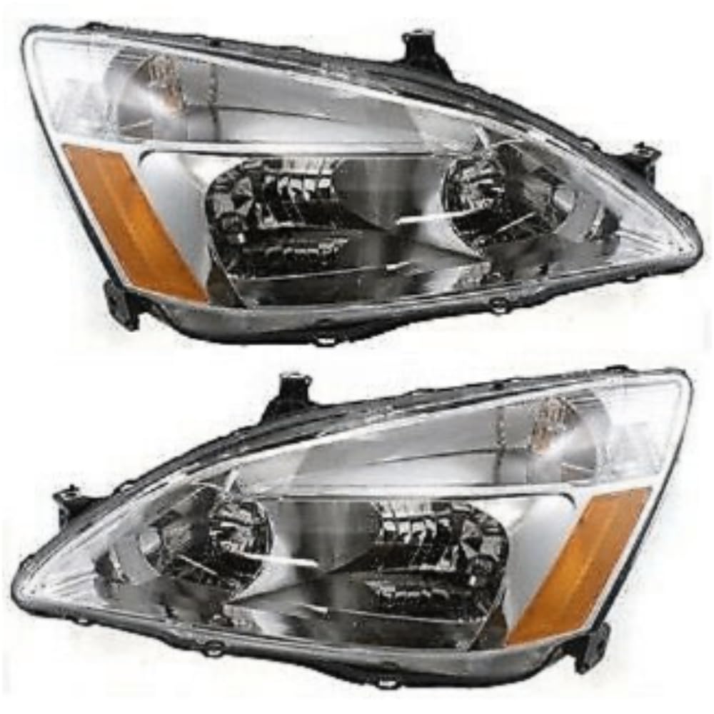Headlight Headlamp Set Left Right Clear Lens 2pcs F695185