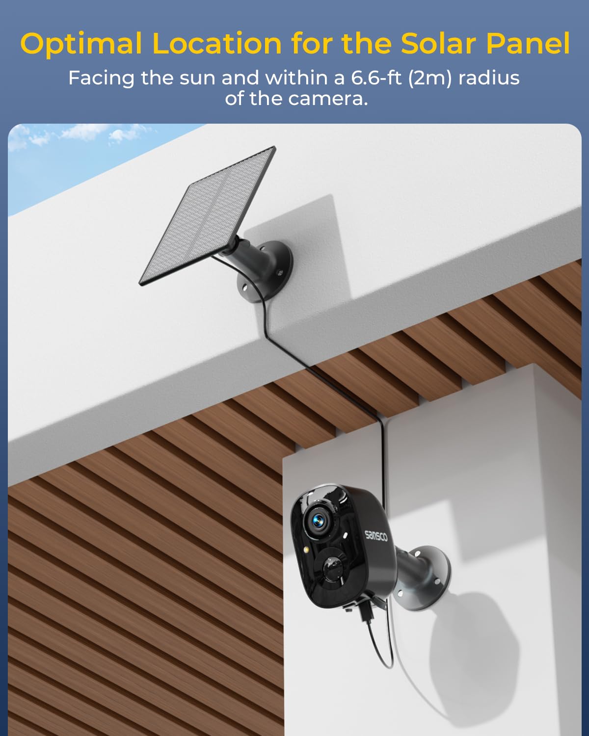 4 Cam Wireless Solar Security Camera System L89380