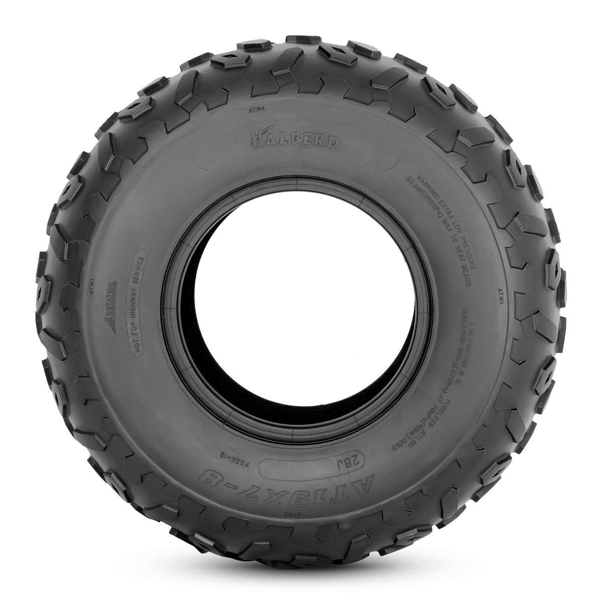 19x7-8 ATV UTV Tires Set of 2 Tubeless E36764