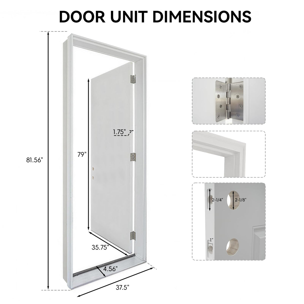 36"x80" Fiberglass Entry Door T31952