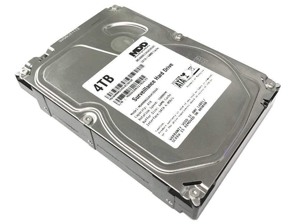 4TB 64MB Cache 5900PM SATA 6Gbps 3.5-inch Internal Surveillance Hard Drive S6918