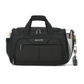 Black Lightweight Water Resistant Foldable Travel Duffel Bag M1672