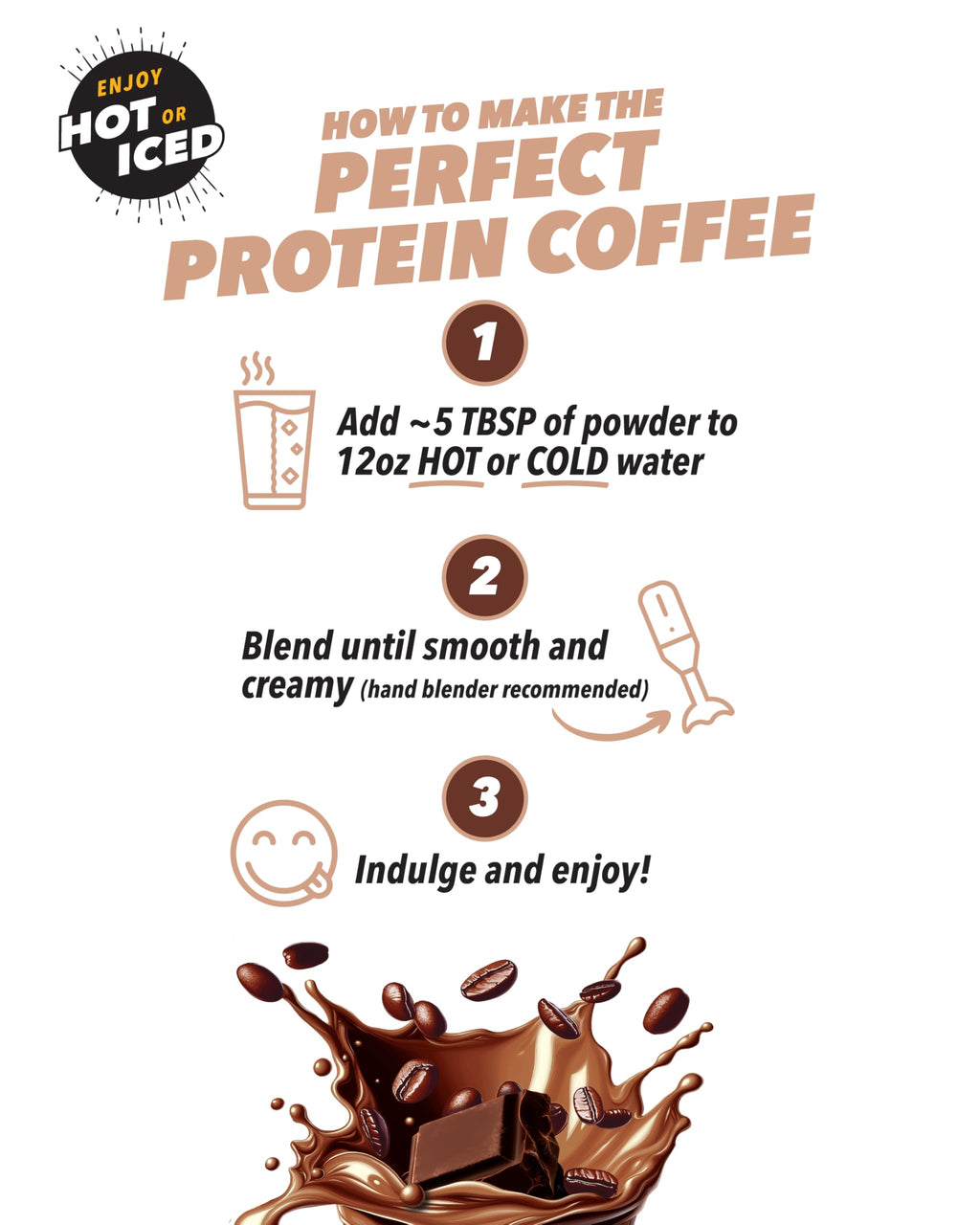 Instant Coffee Mocha 25g Protein 14oz P347