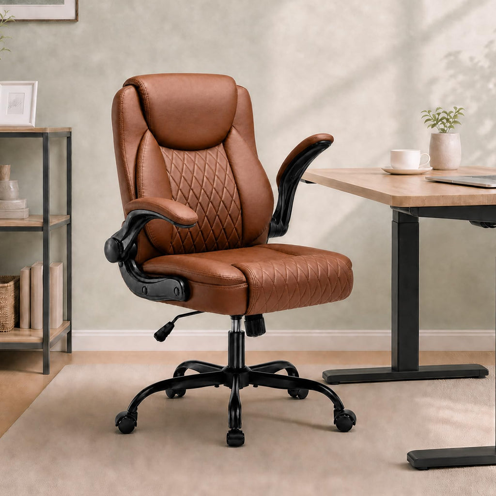 Camel Brown Home Office Chair L62489