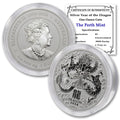 1 oz Australian Silver Year of the Dragon Coin Y36225