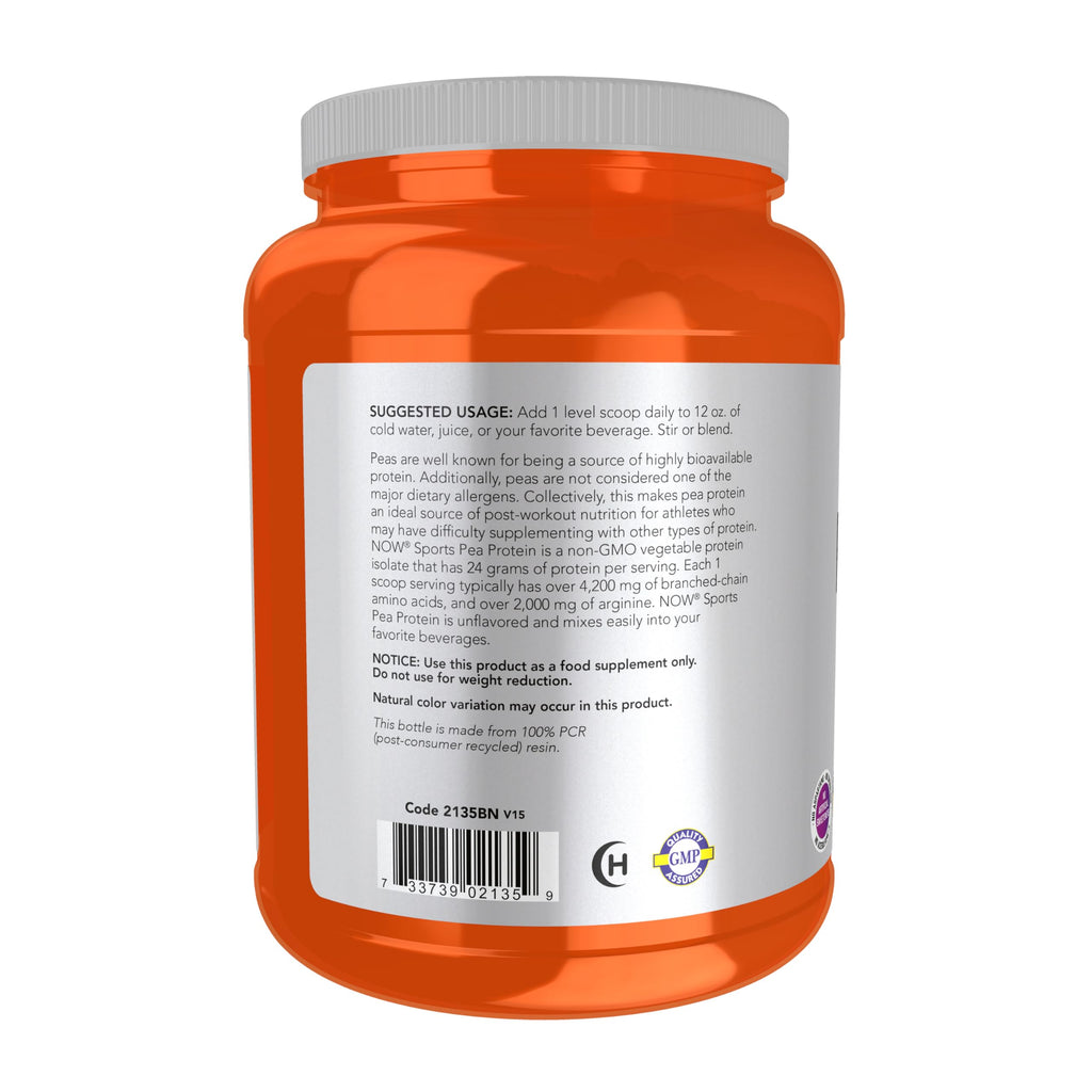 Pea Protein Unflavored Powder 2 lbs S26405