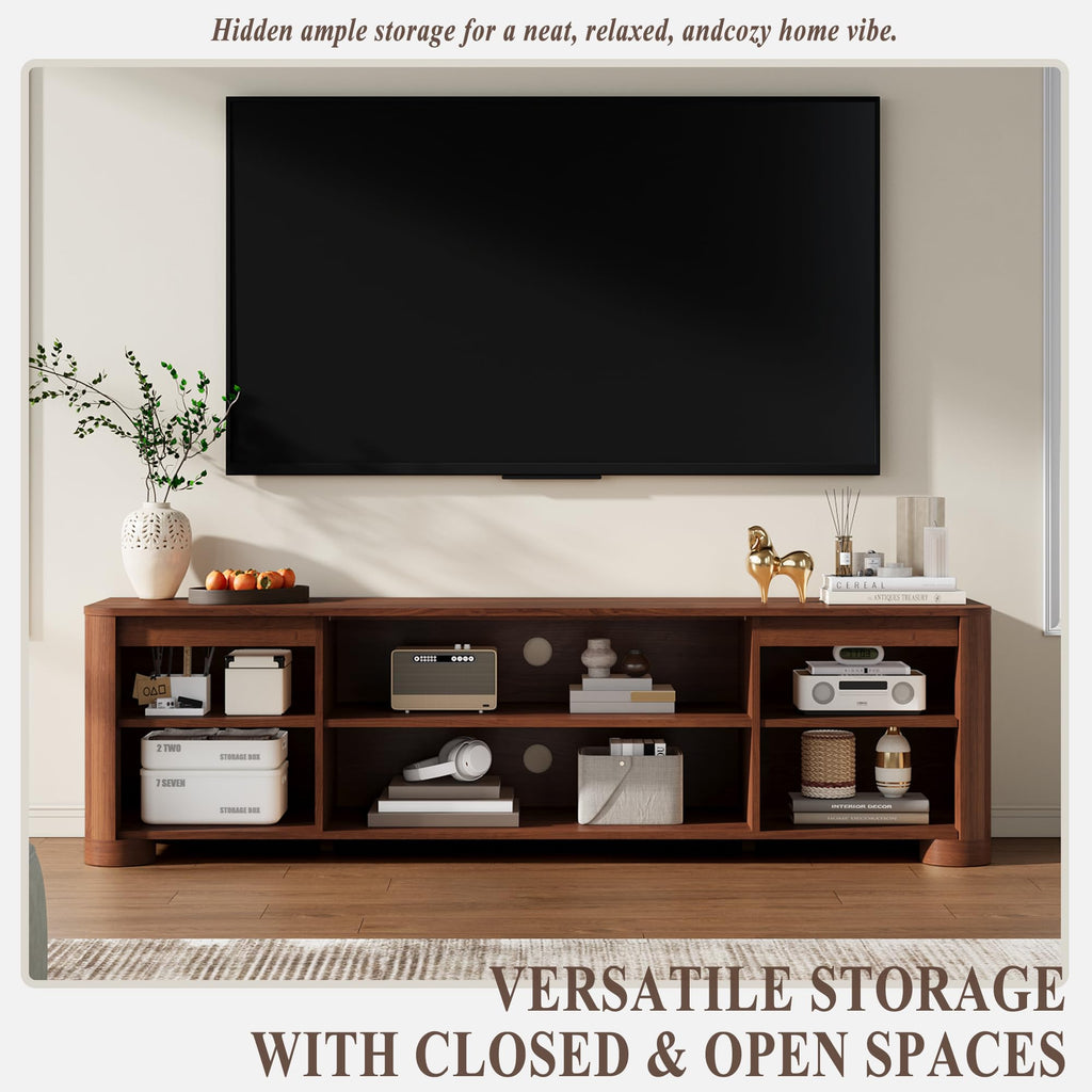 70" Walnut TV Stand Z182135