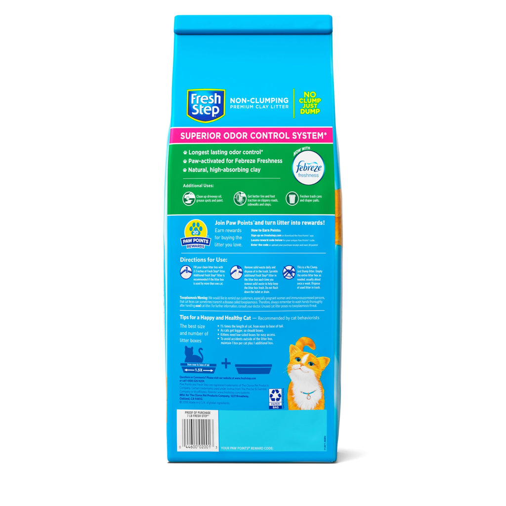 Non Clumping Cat Litter with Odor Control, 7 lb. Bag P9998