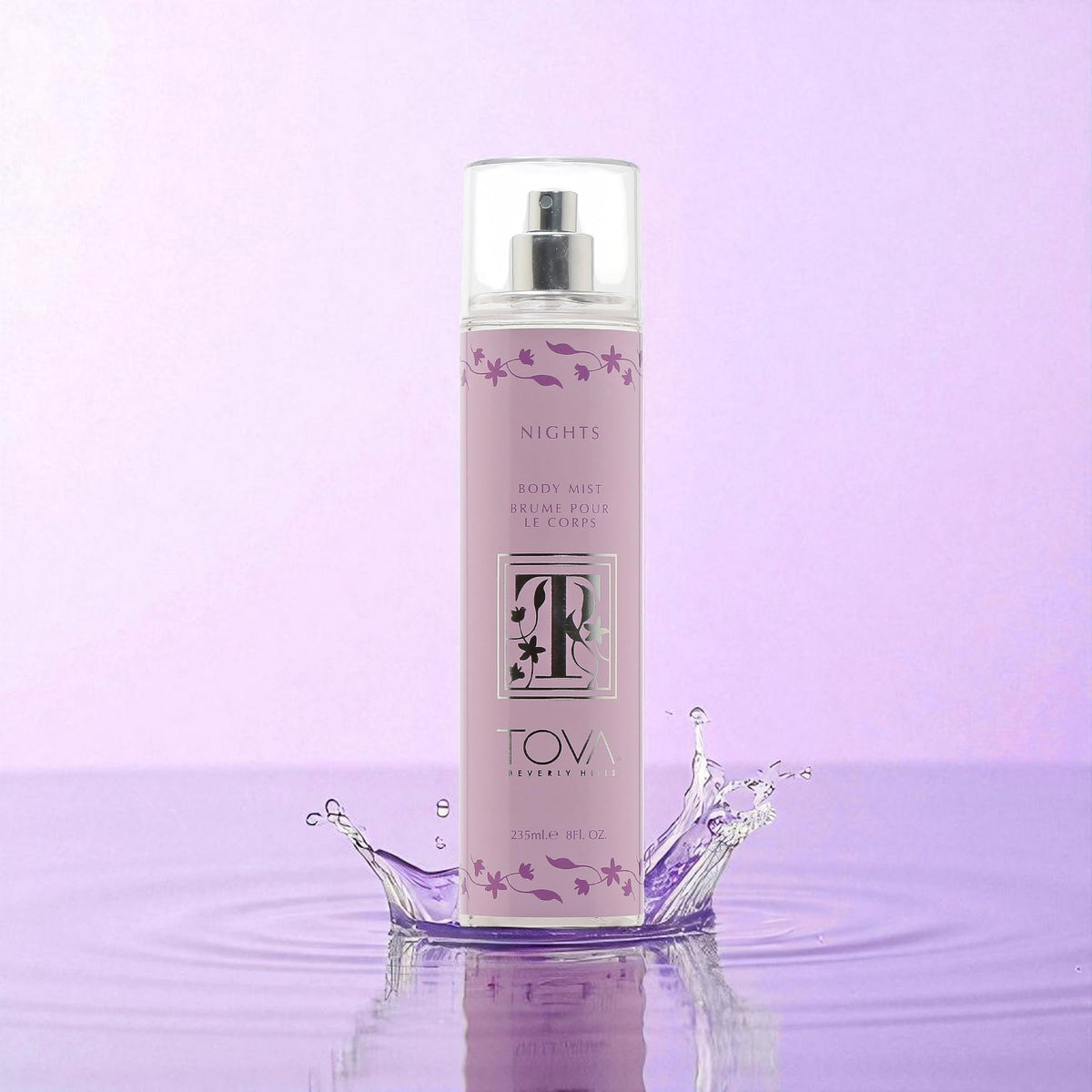 Spicy Floral Body Mist with White Lily, Peony & Patchouli 8.0 fl oz H5479