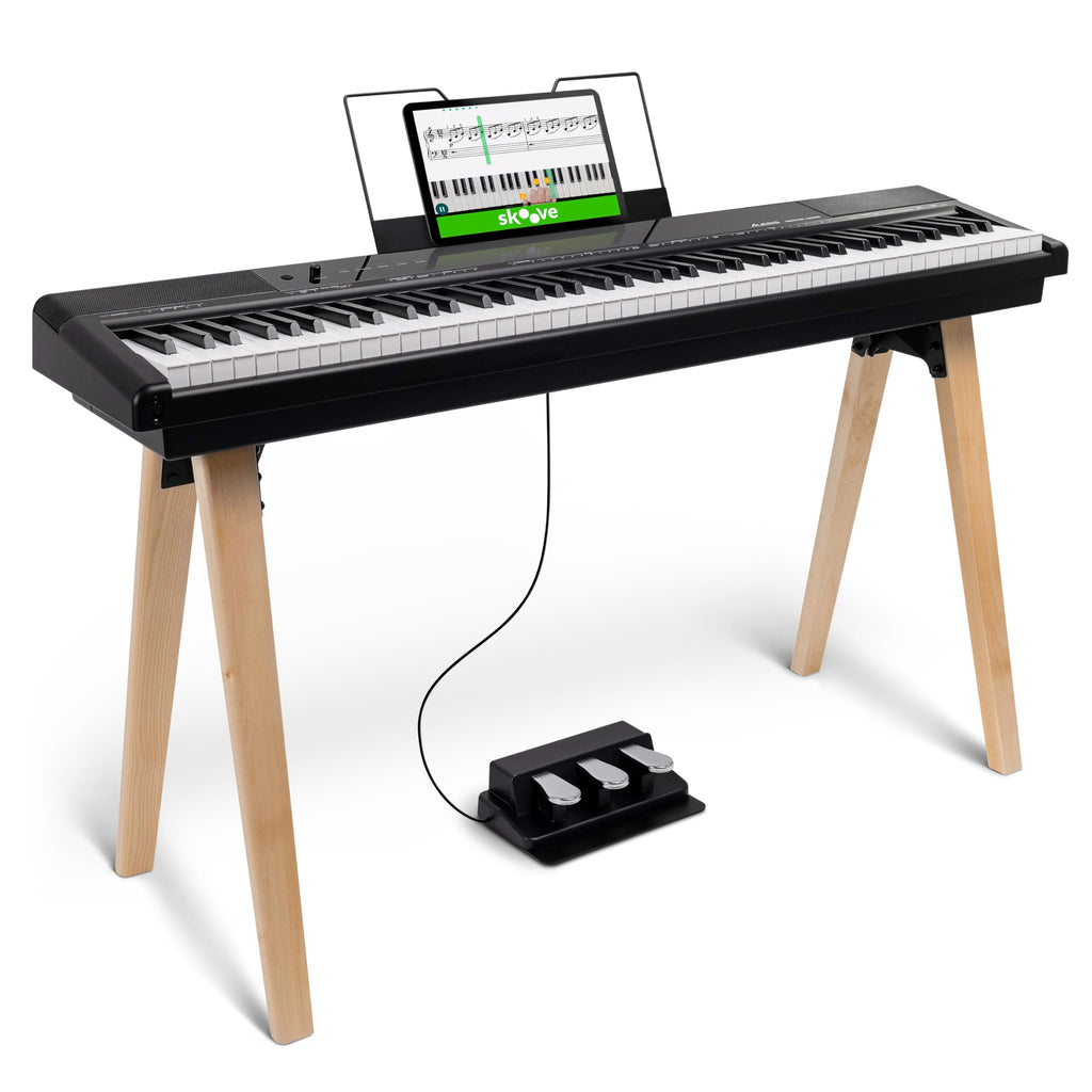 88-Key Black Digital Piano F6908