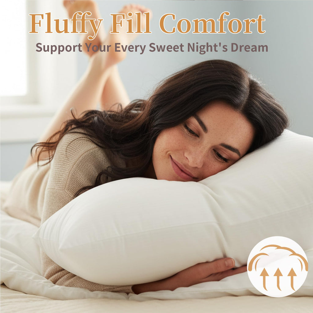 King Size Down Alternative Pillows Set of 2 Q18977