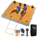 7×7' Inflatable Floating Dock with Soft Ladder N434974