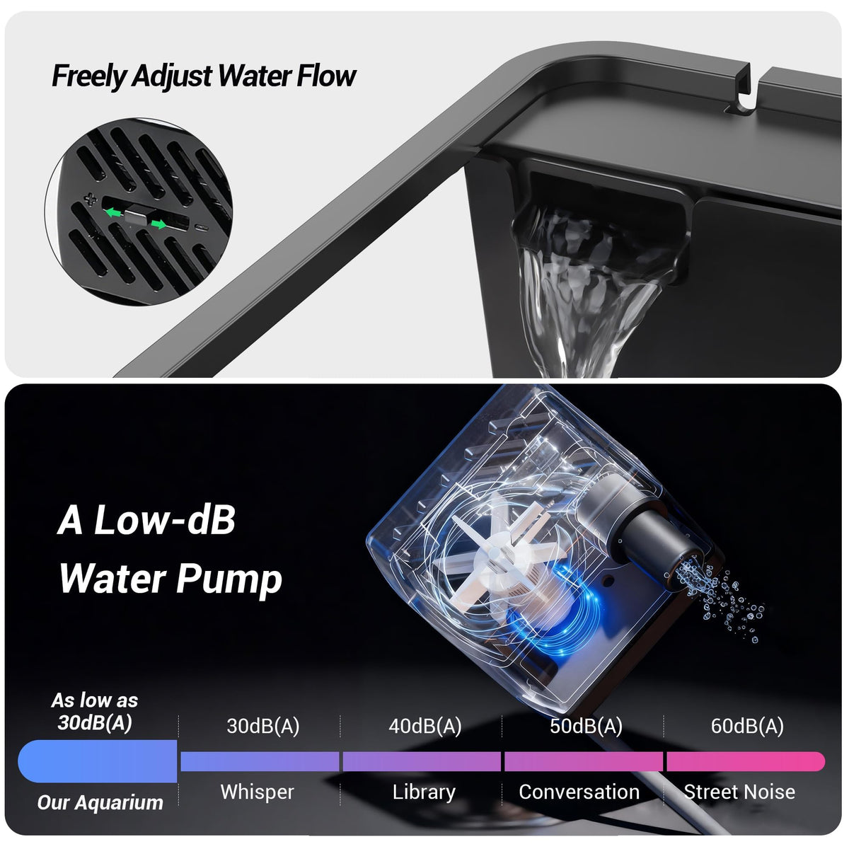 3.5 Gallon Acrylic Aquarium Starter Kit with Heater U3913