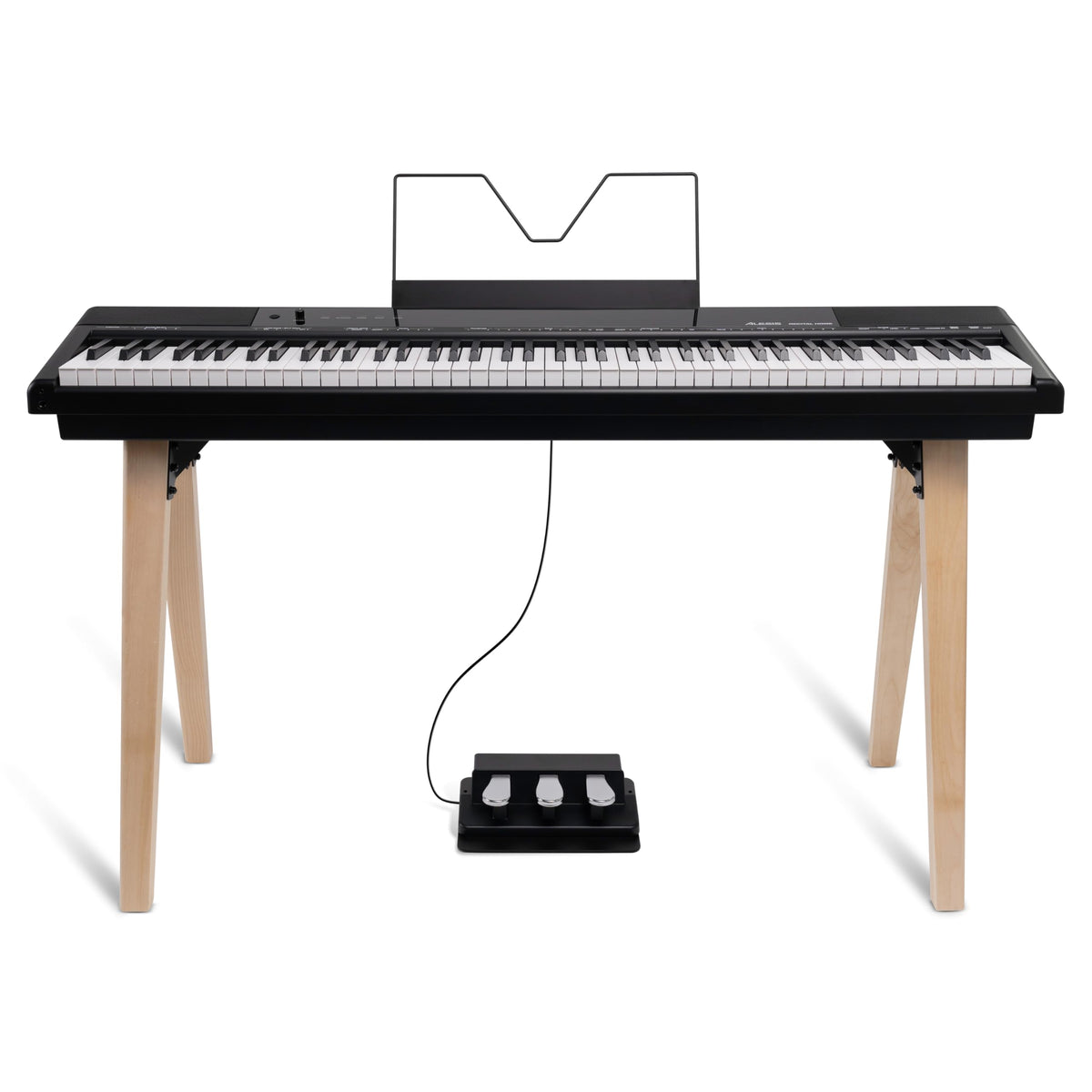 88-Key Black Digital Piano F6908
