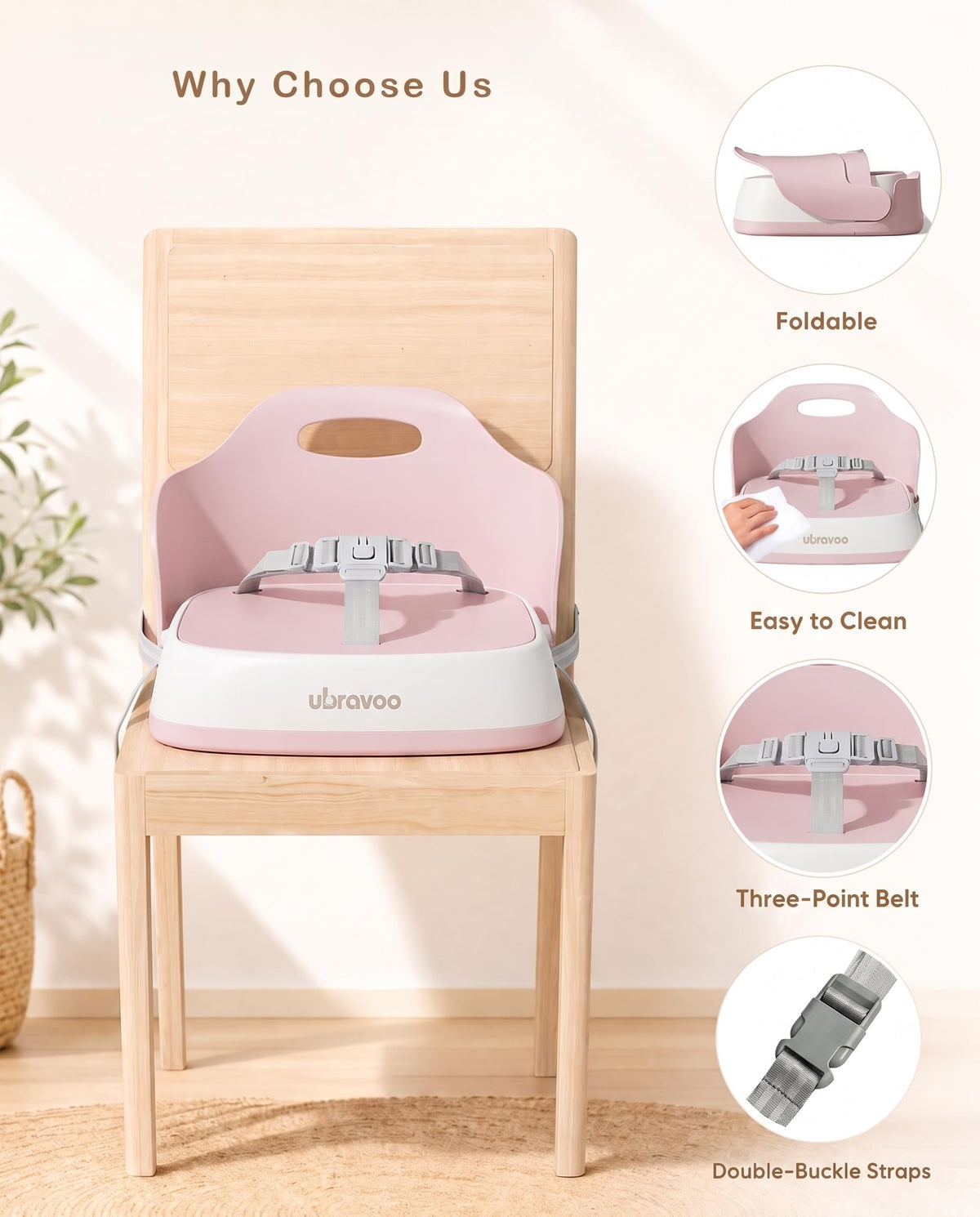 Pink Booster Seat S627