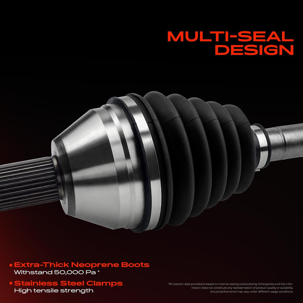 Set of 2 Front CV Axle Shaft Assembly N4028