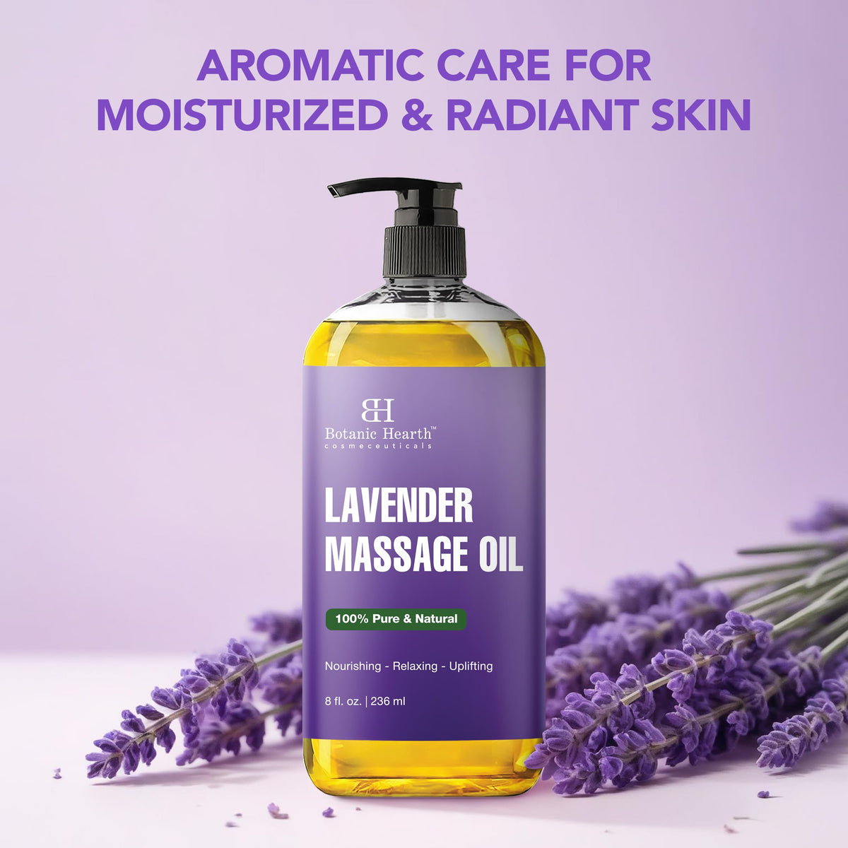 Lavender Massage Oil 8 Fl Oz X750783