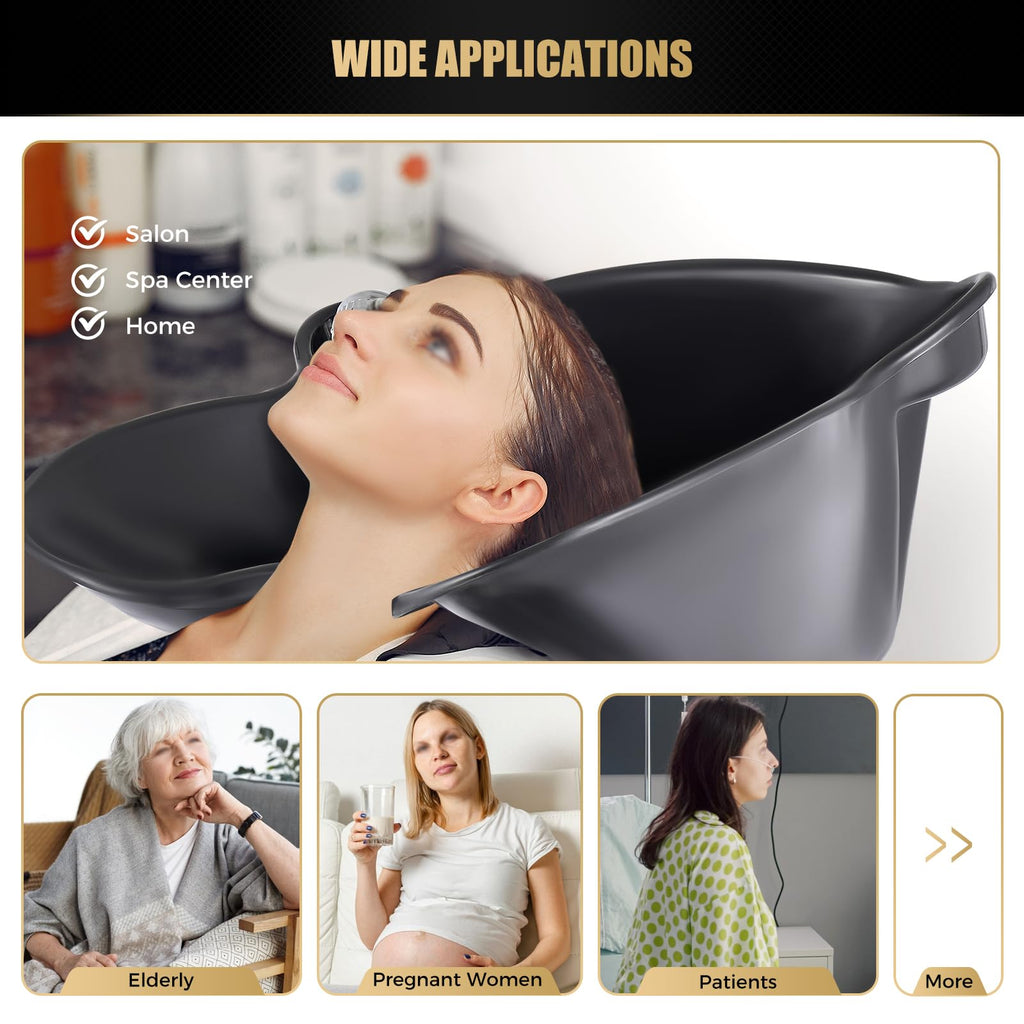 Portable Shampoo Bowl with Electric Pump Y202699