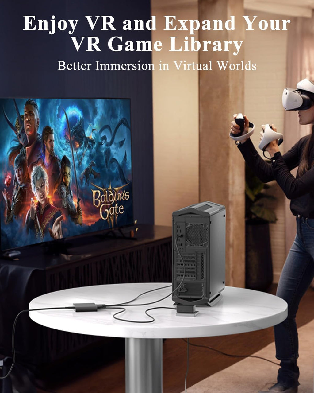 PC Adapter for VR2 Headset Q401