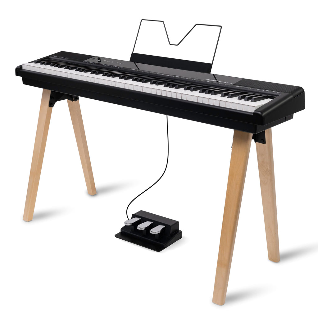 88-Key Black Digital Piano F6908