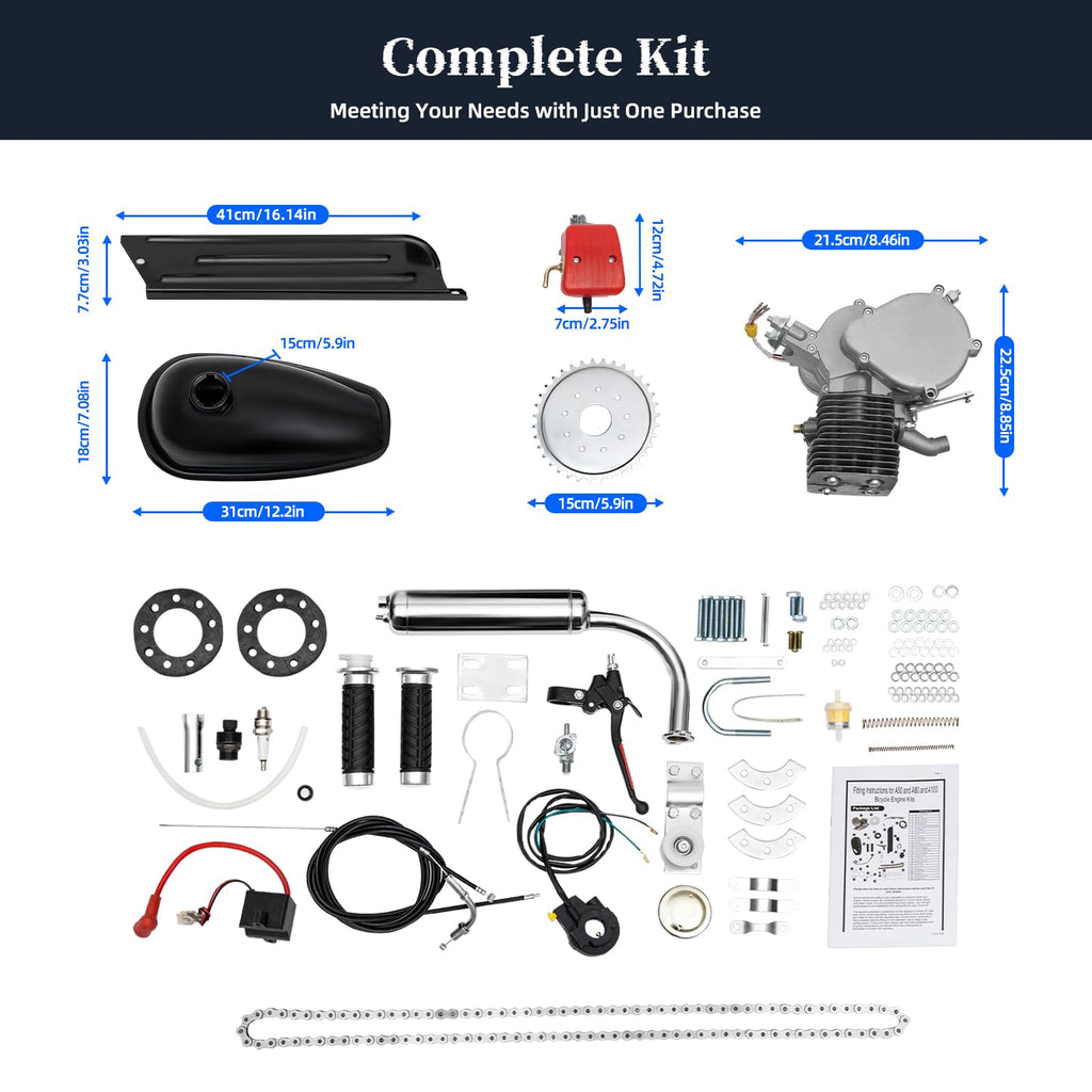 2-Stroke 100CC Bicycle Engine Kit B411973