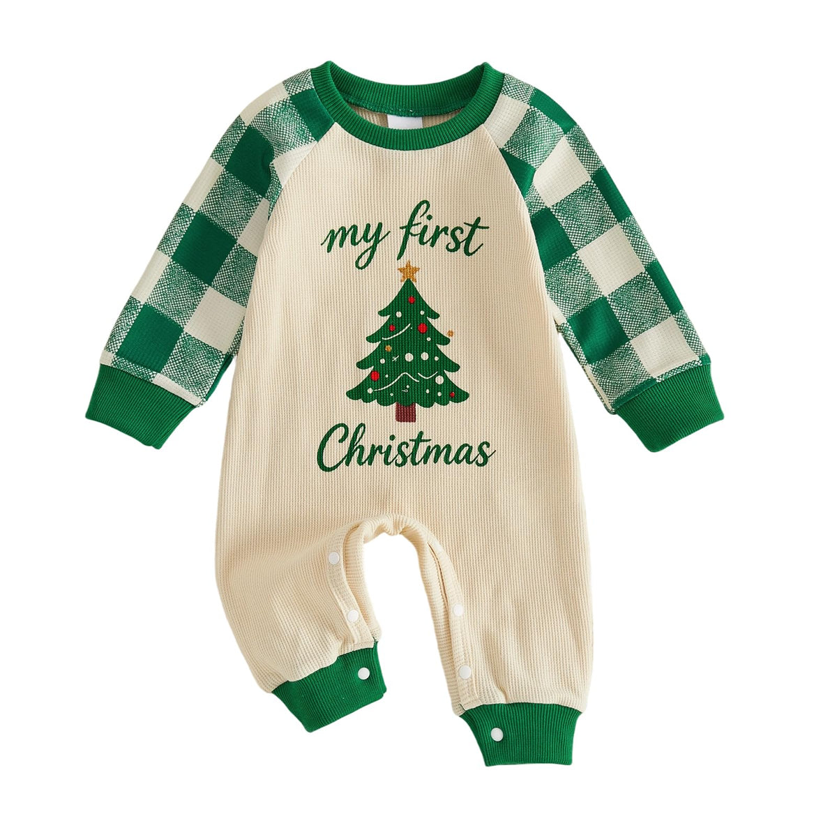Newborn Baby Boy Fall Winter Romper Jumpsuit N30190