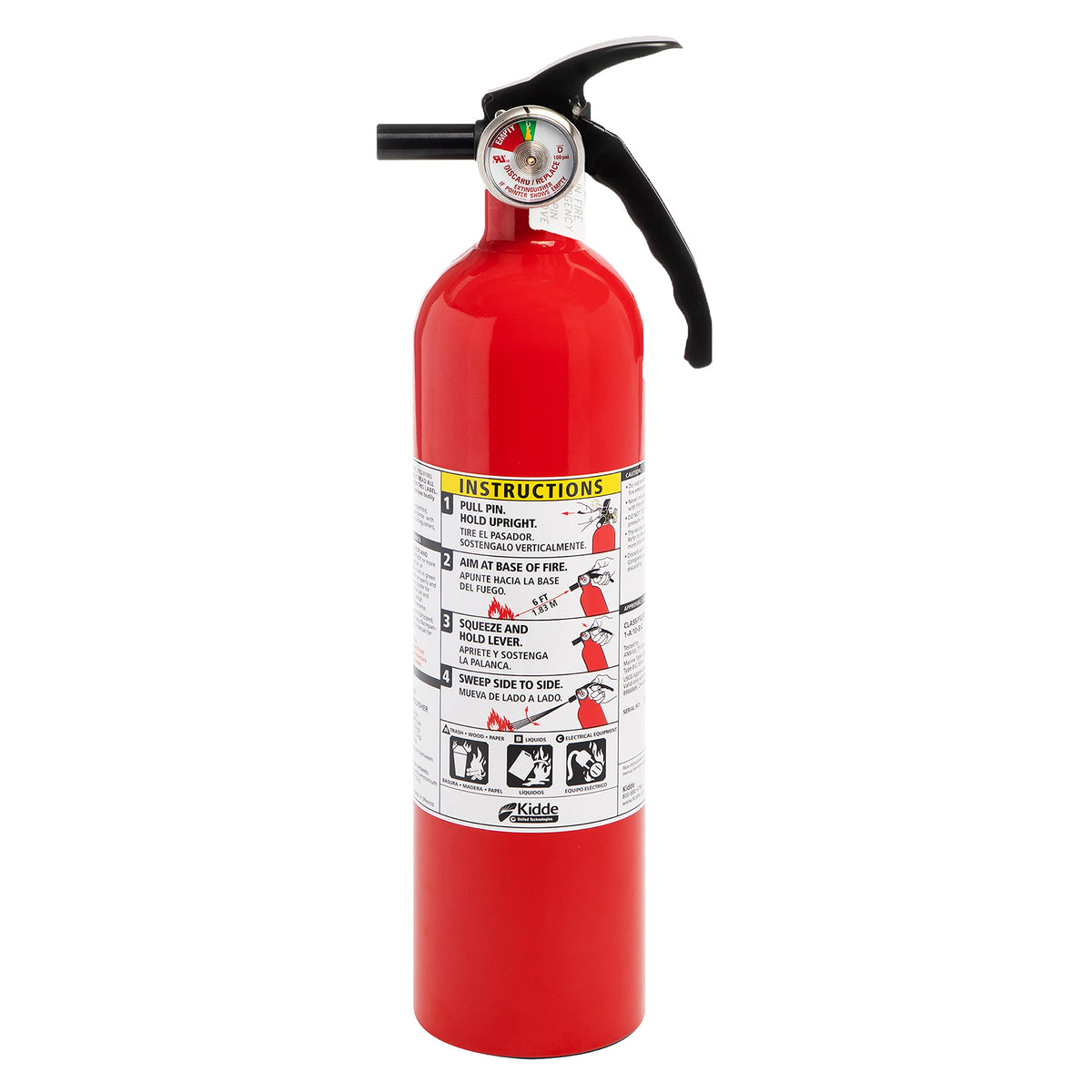 Red 2 Pack Dry Chemical Fire Extinguisher M938884