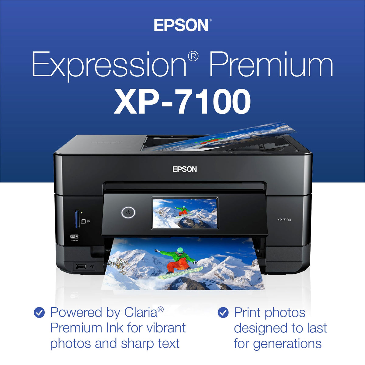 Wireless Color All-in-One Inkjet Printer F864