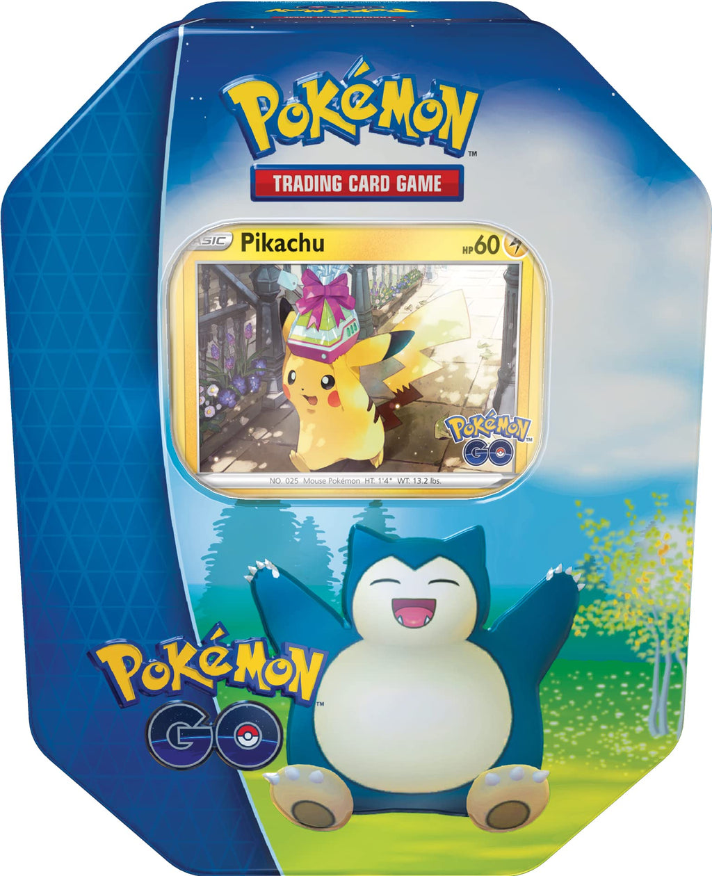Pokémon TCG GO Tin 2 Foil Cards & 4 Booster Packs J462